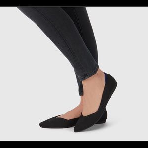 Rothy’s The Point Flat in Black